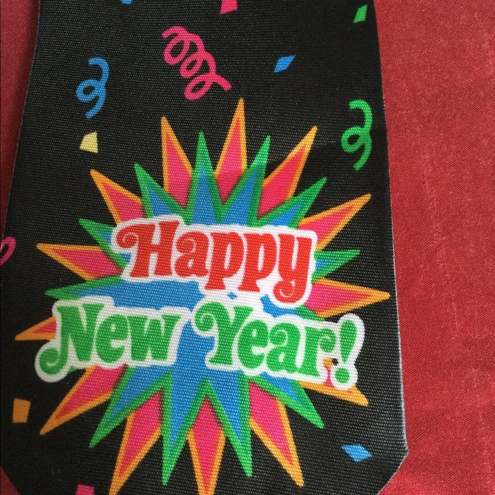 Christmas Tie + New Year Tie - Picture 4 of 7